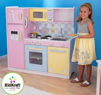 Kidkraft dětská kuchyňka velká pastel