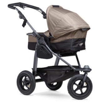 TFK kombinovaný kočárek Mono combi pushchair - air wheel brown