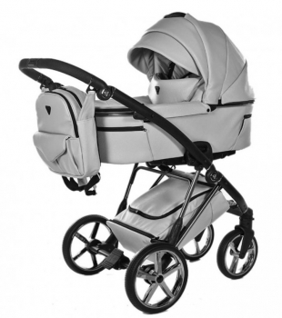 Junama kombinovaný kočárek Air Premium 04 Metalic Grey