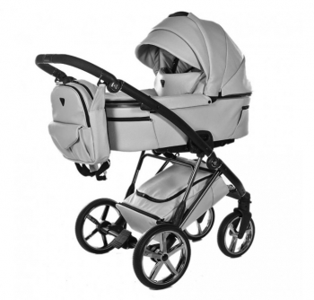 Junama kombinovaný kočárek AIR V2 PREMIUM 04 Metalic Grey