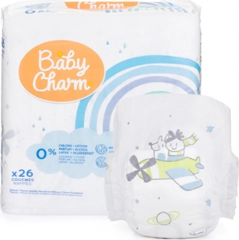 Baby Charm Super Dry Flex vel. 6 XL, 13-18 kg, 26 ks