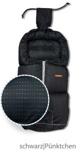 Aro - Artländer Aro - Artländer Aro péřový rostoucí fusak Maxiflex černé puntíky, délka až 114cm