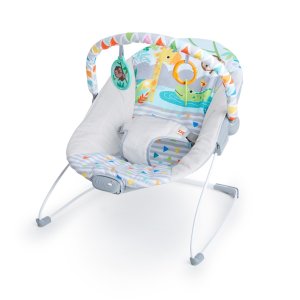 BRIGHT STARTS BRIGHT STARTS Lehátko vibrující Safari Fun™ 0m+ do 9 kg