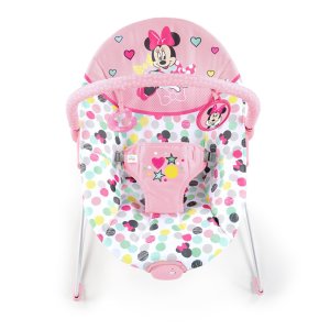 DISNEY BABY DISNEY BABY Lehátko vibrující Minnie Mouse Spotty Dotty 0m+ do 9 kg