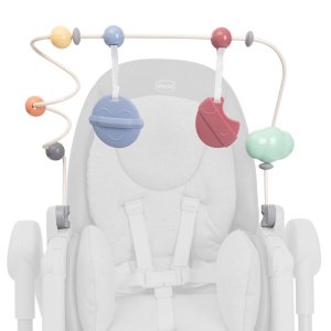 CHICCO CHICCO Hrazdička Rainbow na jídelní židličku Polly Armonia