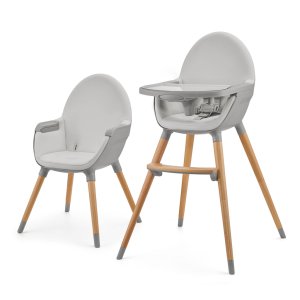 KINDERKRAFT KINDERKRAFT Židlička jídelní FINI2 Grey