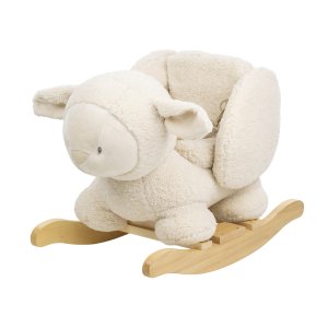 NATTOU NATTOU Houpačka Teddy plyš ovečka ecru 10m+