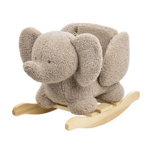 NATTOU NATTOU Houpačka Teddy plyš sloník taupe 10m+