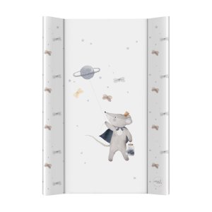 CEBA CEBA BABY Podložka přebalovací 2-hranná s pevnou deskou (50x70) Ultra Light Cosmic Mouse
