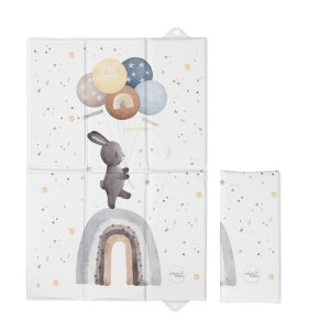 CEBA CEBA BABY Podložka přebalovací cestovní (60x40) Basic Rainbow Walk