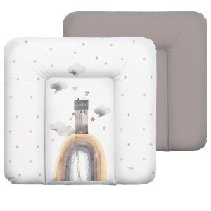 CEBA CEBA BABY Podložka přebalovací měkká střední (75x72) Basic Rainbow Home