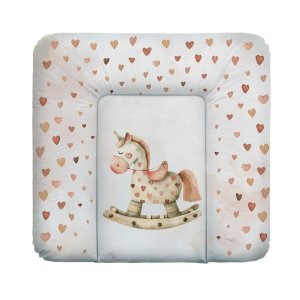 CEBA CEBA BABY Podložka přebalovací měkká střední (75x72) Basic Rocking Horse