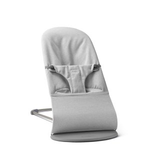 BABYBJORN Babybjorn lehátko BLISS  Woven Light Gray mélange