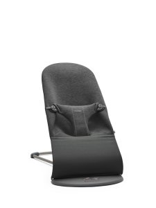 BABYBJORN Babybjorn lehátko Bliss Charcoal/Grey 3D Jersey