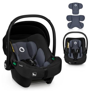 LIONELO LIONELO Autosedačka Astrid i-Size (40-87 cm) Black Grey