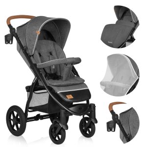 LIONELO LIONELO Kočárek sportovní Annet Tour Grey Stone