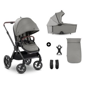 Hauck Hauck Kombinovaný kočárek Comfort N Care Air 2v1 dark grey
