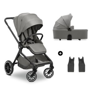 Hauck Hauck Kombinovaný kočárek Move N Care Set 2v1 Dark Grey