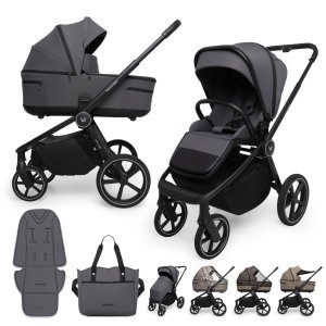 MUUVO MUUVO Kočárek kombinovaný Five 2v1 Iron Graphite