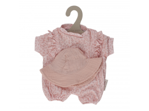  Oblečení na panenku Baby Pink Floral
