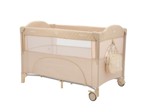 Postýlka cestovní Milky Way Beige