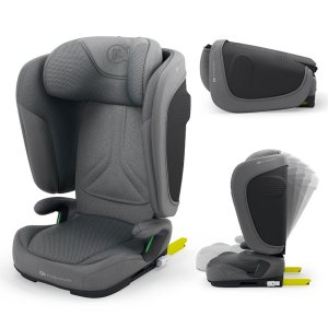KINDERKRAFT KINDERKRAFT Autosedačka skládací Unity 2 I-Size (100-150 cm) Grey
