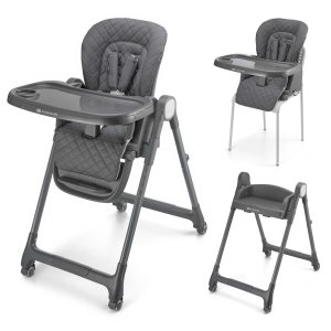 KINDERKRAFT KINDERKRAFT Židlička jídelní Tulo Grey