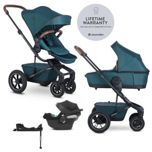 EASYWALKER EASYWALKER Kočárek kombinovaný Harvey⁵ Premium 2v1 Jade Green LITE AIR + CYBEX Aton B2 i-Size