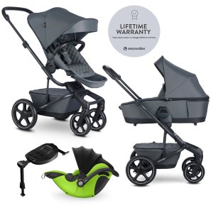 EASYWALKER EASYWALKER Kočárek kombinovaný Harvey⁵ Premium 2v1 Mineral Grey LITE RWS + KIDDY Evoluna i-size 2