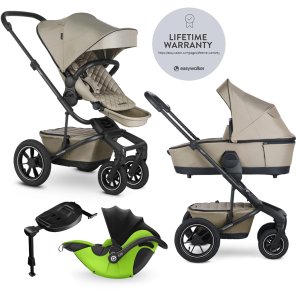 EASYWALKER EASYWALKER Kočárek kombinovaný Harvey⁵ Premium 2v1 Pearl Taupe LITE AIR + KIDDY Evoluna i-size 2