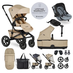 EASYWALKER EASYWALKER Set XXL kočárek Jimmey Air Sand Taupe + KIDDY Evoluna i-size 2