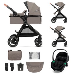 KINDERKRAFT KINDERKRAFT Kočárek kombinovaný 3v1 Esme Sand Beige