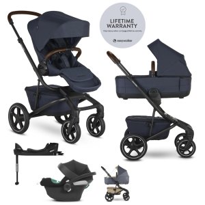 EASYWALKER EASYWALKER SET Kočárek 4v1 Jimmey Indigo Blue LITE RWS + CYBEX Aton B2 i-Size