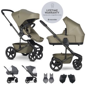 EASYWALKER EASYWALKER Set XL kočárek kombinovaný Harvey NXT s příslušenstvím Moss Green