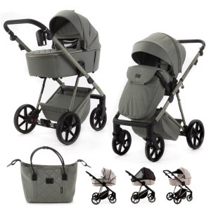 ADAMEX ADAMEX Kočárek kombinovaný Delta Natura Salvia