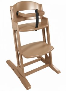 Baby Dan Baby Dan Rostoucí dřevěná židlička BabyDan DanChair Mocca