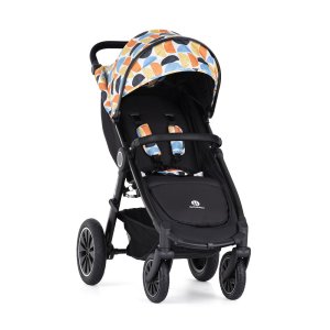 PETITEMARS PETITE&MARS Kočárek Street+ Air Black Limited 100 Retro