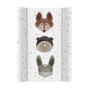 CEBA CEBA BABY Podložka přebalovací 2-hranná měkká (50x70) Basic Cute Animals