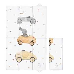 CEBA CEBA BABY Podložka přebalovací cestovní (80x50) Basic Bunny Driver