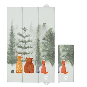 CEBA CEBA BABY Podložka přebalovací cestovní (80x50) Basic Forest Companions