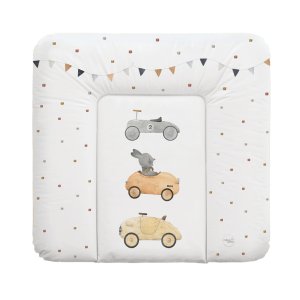 CEBA CEBA BABY Podložka přebalovací měkká střední (75x72) Basic Bunny Driver