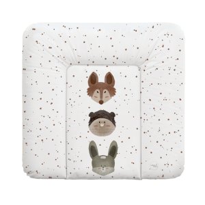 CEBA CEBA BABY Podložka přebalovací měkká střední (75x72) Basic Cute Animals