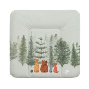 CEBA CEBA BABY Podložka přebalovací měkká střední (75x72) Basic Forest Companions