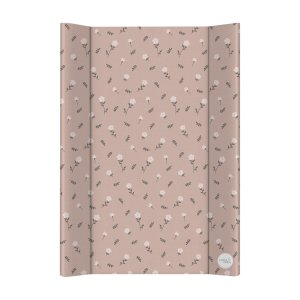 CEBA CEBA BABY Podložka přebalovací 2-hranná s pevnou deskou (50x70) Basic Petite Blossoms