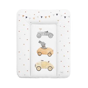 CEBA CEBA BABY Podložka přebalovací měkká malá (50x70) Basic Bunny Driver