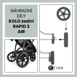 Hauck Hauck KOLO zadní Rapid 3 AIR