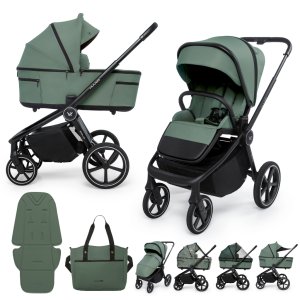 MUUVO MUUVO Kočárek kombinovaný 2v1 Fold Pine Green