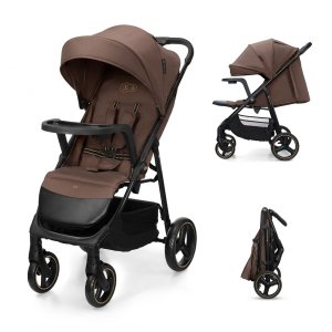 KINDERKRAFT KINDERKRAFT Kočárek sportovní Trig 3 Tray Velvet Mocca