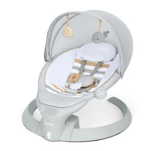 INGENUITY INGENUITY Lehátko s houpáním a vibrací Bounce & Sway – Pebble Shore™, 0m+