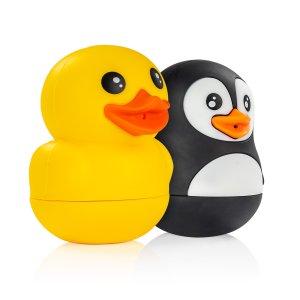 Reer Reer Hračky do vany kačenka a tučňák MyHappyBath